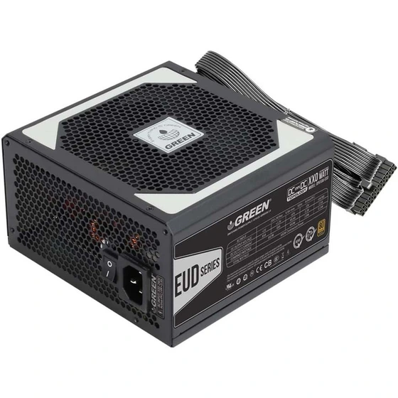 منبع تغذیه کامپیوتر گرین GP430A-EUD 80 Plus Bronze توان 430 وات